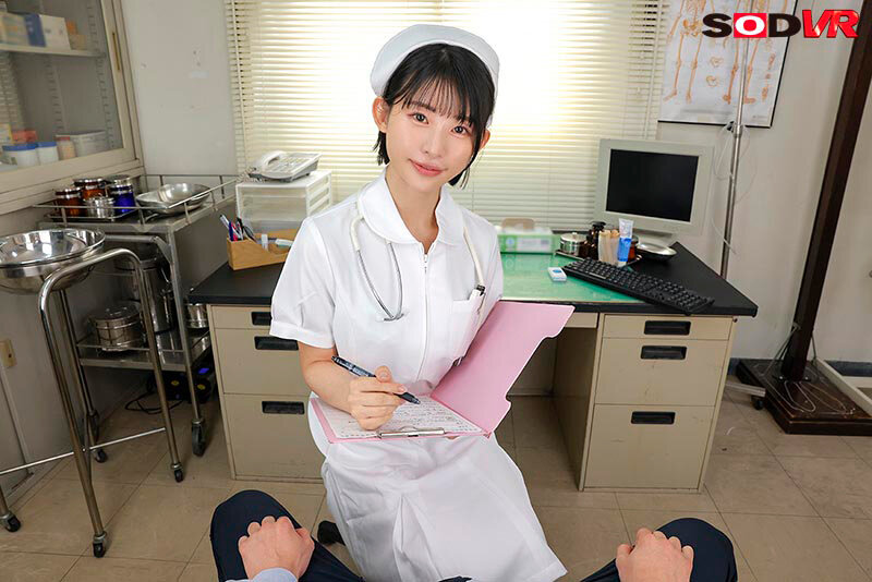 【VR】【8K】射精したい時に呼び出すと24時間どんな時でも ヌイてくれる痴女ナースがいる病院 宮島めい 4