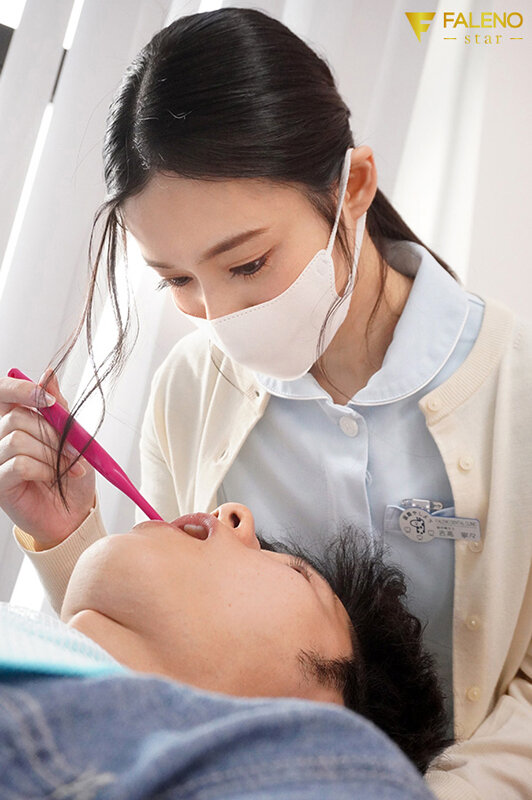 歯科衛生士ねねさんは実はすんごくベロちゅう魔 患者の口内べちょ舐め食べ! 吉高寧々 1