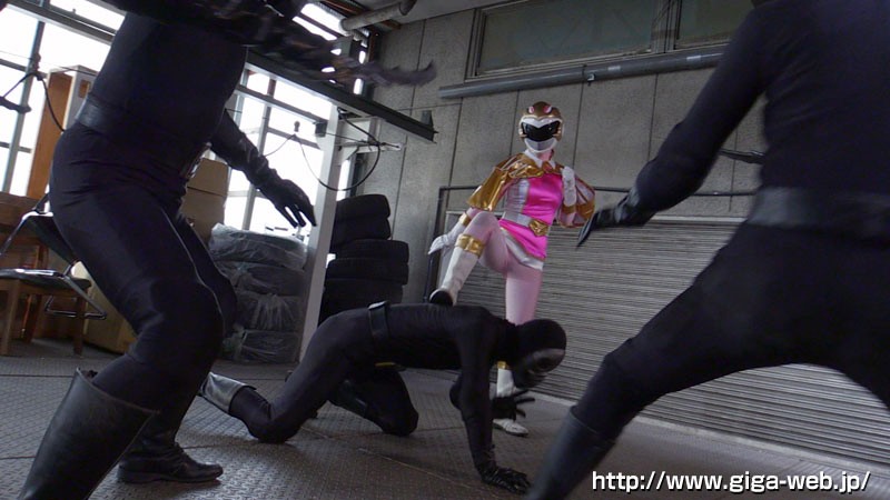 SUPER HEROINE アクションウォーズ21 超翼戦隊ウィングファイブ ピンクスパロウRemake あやね遥菜 3