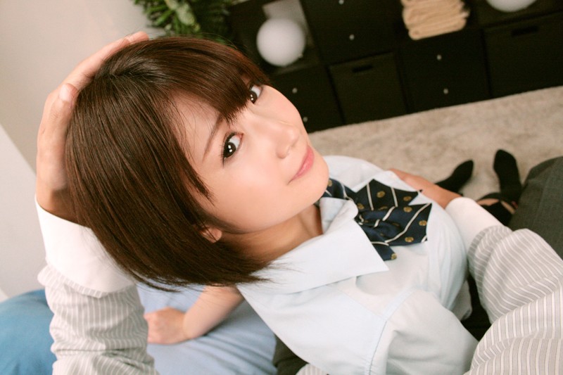 【VR】高画質 深田結梨 制服のゆーりまんが本番禁止の風俗店で内緒プレイ…潮噴き、生挿入、生中出しの過剰サービス! 5