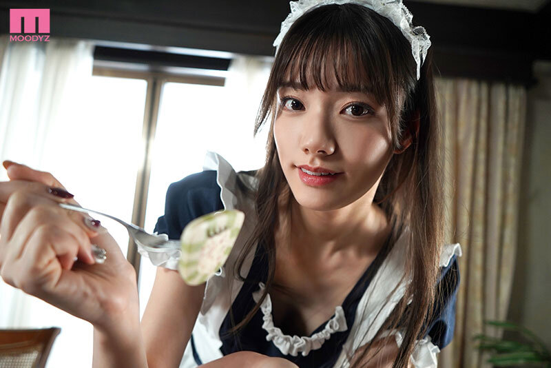 24時間奉仕でムレムレになった長~い脚で何発も何発もヌイてくれる黒ストッキング痴女メイド 宮下玲奈 1