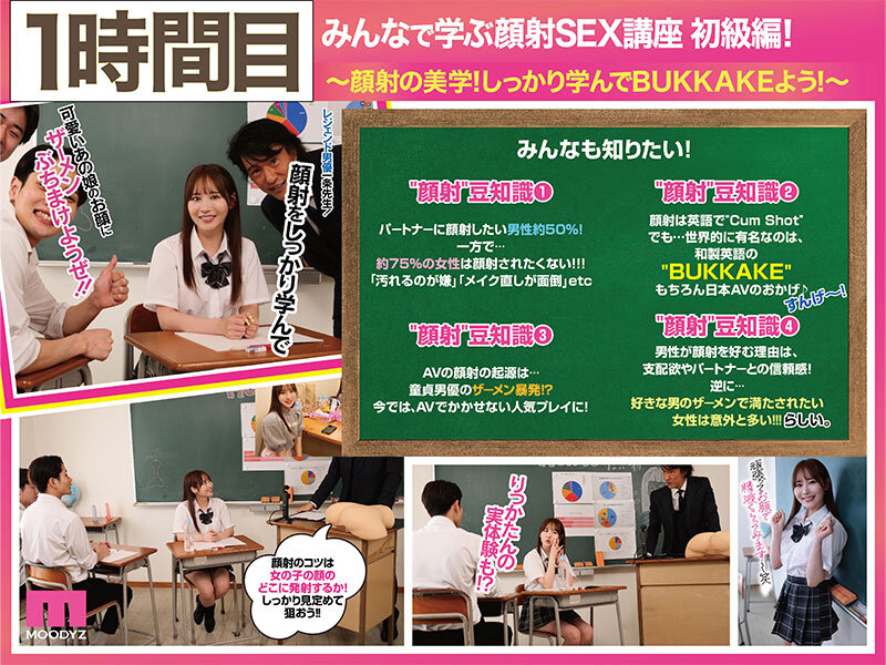 観れば絶対アナタも顔射できる!アナタもヌイて学べる小野六花と一緒に!How to SEX!「学ぼう!男のロマン!顔射ぶっかけ」編 3